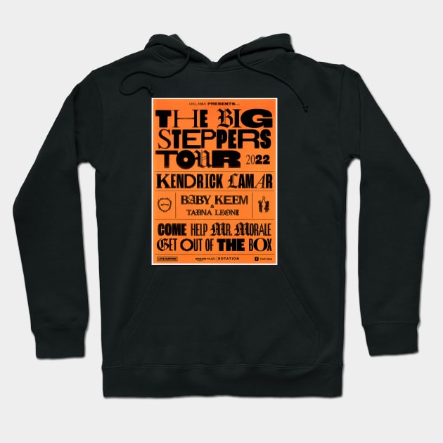 Big Steppers Tour Hoodie by The Rap Addicts